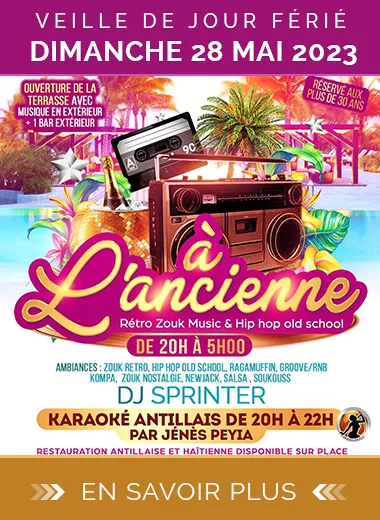 Soirée veille de jour férié 