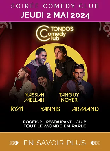 Comedy Club Ctondos Jeudi 2 Mai