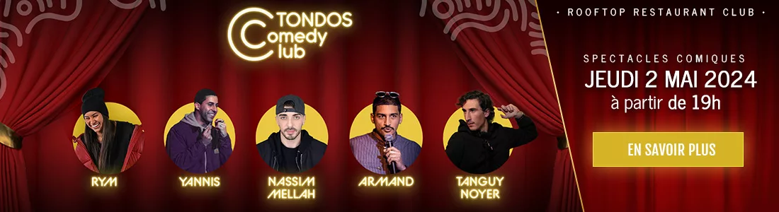 CTONDOS Comedy Club 🧨JEUDI 2 MAI 🧨 Spectacle Skectch Stand up