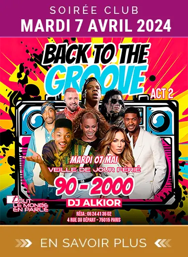 Soirée Back to the Groove