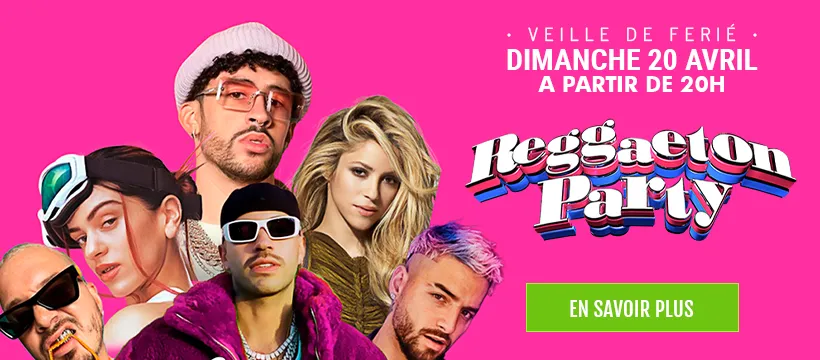 Reggaeton Party - Soirée Dimanche 20 Avril 2025 veille de jour férié