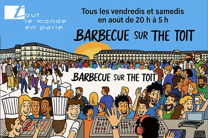Barbecue sur The Toits, soirée rooftop Paris Montparnasse - Terrasse - Clubbing DJ