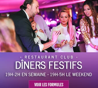 Dîners festifs restaurant Paris Montparnasse - Tout le Monde en Parle
