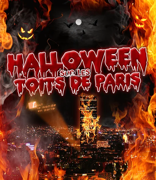 Soirée Halloween 2025 : Rooftop Club TLMP Paris Montparnasse