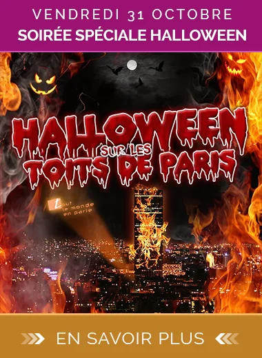 Soirée Halloween 2025 : Rooftop Club TLMP Paris Montparnasse