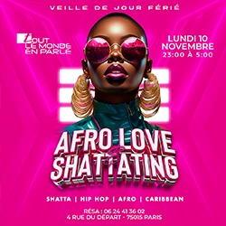 Soirée Shattating 10 Novembre 2025 - Veille de jour férié Tout le Monde en Parle
