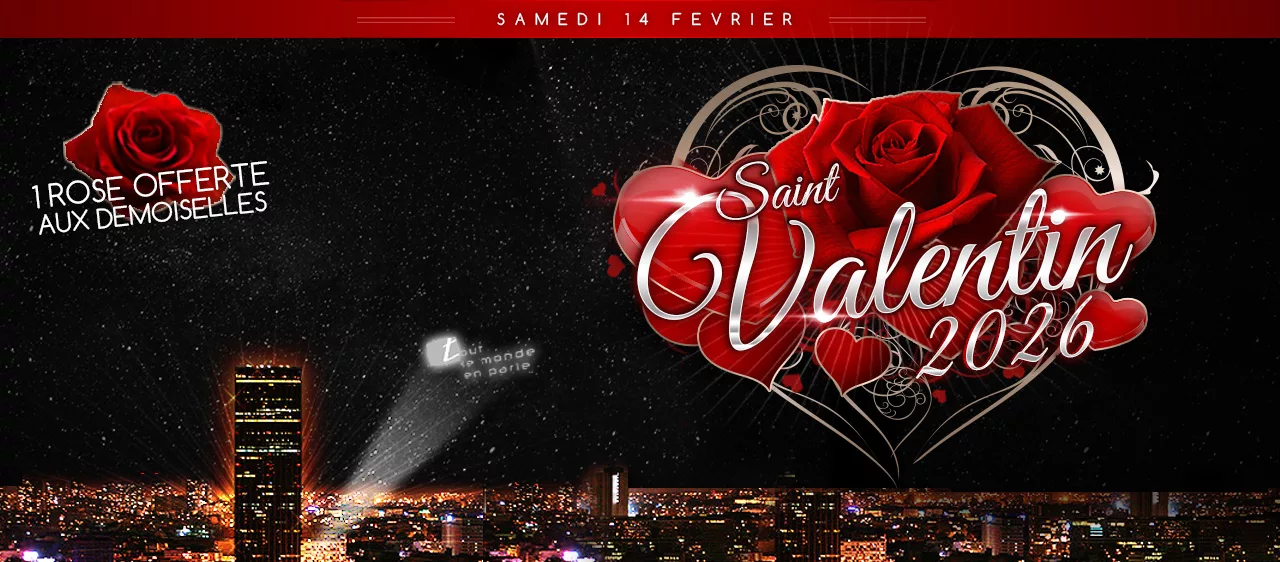 Célèbrez la Saint Valentin 2026 au restaurant romantique le Tout le Monde en Parle