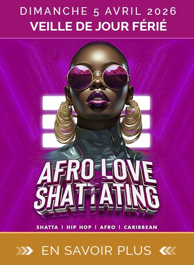 Soirée Afro Love Shattating veille de jour férié