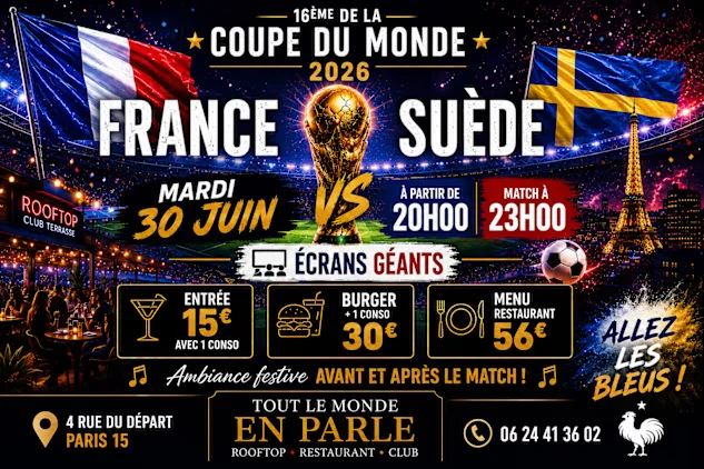 Coupe du monde Football France VS Suede