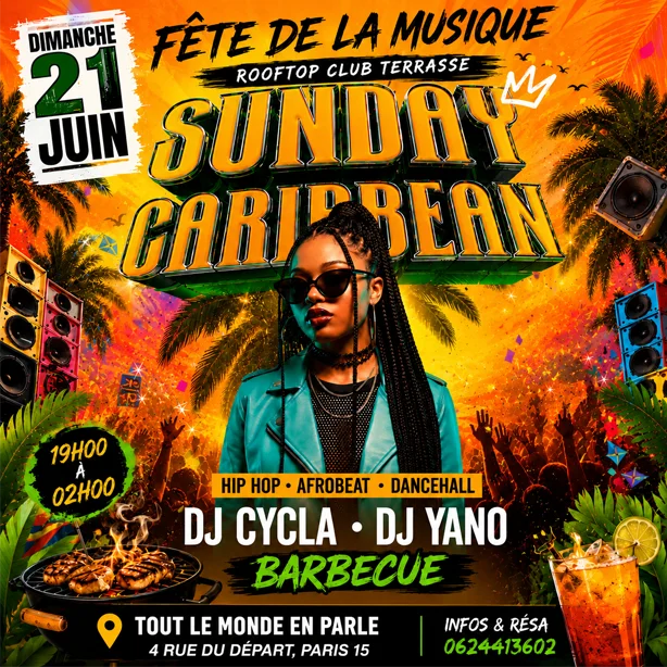 Fête de la Musique 2026 : Rooftop club terrasse Paris Montparnasse