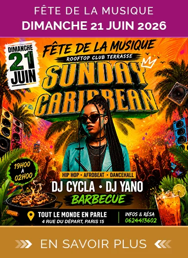 Fête de la Musique 2026 : Rooftop club terrasse Paris Montparnasse