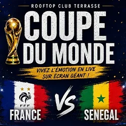 Match Coupe du Monde de Football France vs Sénégal