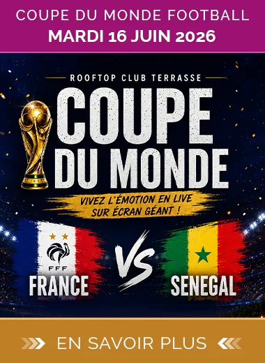 Match Coupe du Monde de Football France vs Sénégal