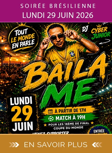 BAILAME - Soirée Brésilienne à Paris