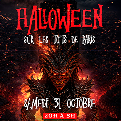 Soirée Halloween 2026 : Rooftop Club TLMP Paris Montparnasse