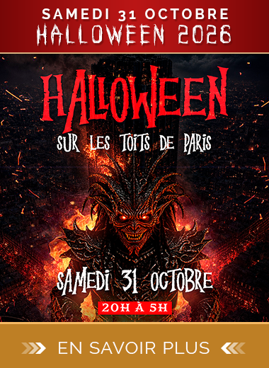 Soirée Halloween 2026 : Rooftop Club TLMP Paris Montparnasse