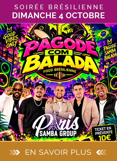 Opening – Soirée Brésilienne 🔥🇧🇷 🌴 Pagode Com Balada