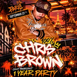 Soirée 100% Chris Brown
