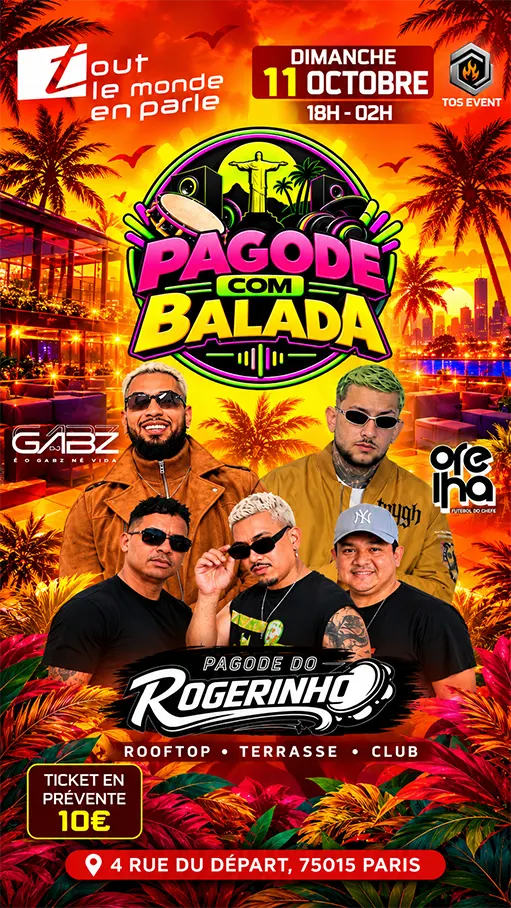 Soirée brésilienne Pagode Com Balada Acte II